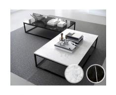 TemaHome »Prairie« Couchtisch / Chrom / Marmor Grün