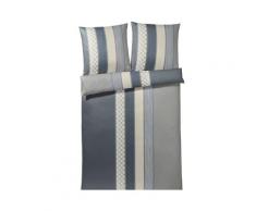 JOOP! »Cornflower Stripes« Deep Coal 4069-09 Bettbezug (Bettwäsche) / 240x220 cm
