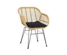 Möbilia »Polar« Gartensessel 2er-Set natur / 58 x 80 x 59 cm