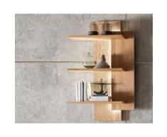 Massivholz »Lausanne« Wandregal 60x110x21 cm