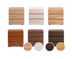 Hasena Wood-Line Nachttisch Treva – erhältlich in 2 Holzarten