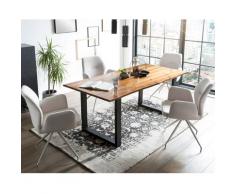 SalesFever »Amira« Drehstuhl hellgrau 60x89x62 cm
