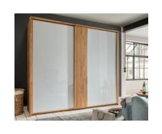 Massivholz »Jupiter« Schiebetüren Kleiderschrank III – erhältlich in 2 Holzarten