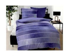 Kaeppel Mako-Satin Bettwäsche »Mapping« 255/65 violett 155x200 cm / 80x80 cm