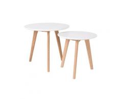 designline Beistelltisch Bodine 2er-Set Ø 40 & 50 cm