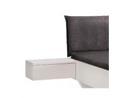 Massivholz »La Dolce Vita III WHITE-EDITION« Kiefer Nachttisch weiß