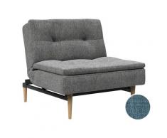 Innovation »Dublexo« Klappsessel Eik Raucheiche / 316 Cordufine Pine Green / ohne Armlehne