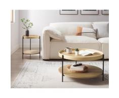 SalesFever »Vionelle« Couchtisch 2er Set natur aus MDF Platten