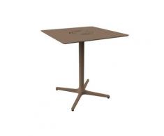 Resol »Toledo Aire« Outdoor Tisch eckig Chocolate