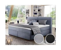 Winkle »Kiruna« Boxspringbett 200x200 cm / 9417 Schwarz / H2