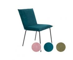 designline »Floke Velvet« Polsterstuhl pink