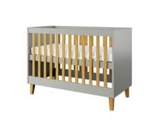 KocotKids »Kubi« Babybett in grau
