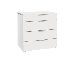 Hasena »Atrine« Kommode Korpus MDF: 16-Anthracit / Front, Top: 80-Kernbuche natur, geölt