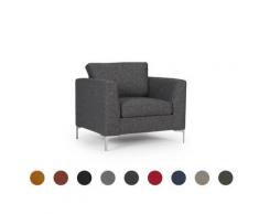 Kragelund »Shea« Sessel Stoff 248 Anthrazit