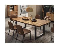 SIT Tops & Tables »Vermont« Teak Massivholz Esstisch – erhältlich in 5 Größen