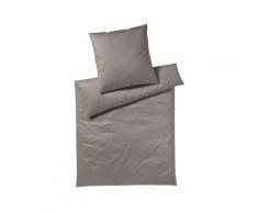 JOOP! »Soft« Bettwäsche Taupe 45001-17 Bettwäsche / 135x200 cm / 80x80 cm