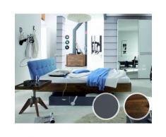 Hasena Factory-Line Massivholzbett Loft 18 Vilo/Ronna 180x200 cm braun