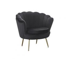 SalesFever »Arielle« Sessel schwarz 76x78x76 cm