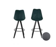 Actona »Dima« Barhocker II 48,5x111,5x55 cm / dunkelgrau