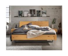 Massivholz »La Dolce Vita VII« Kiefer Massivholzbett 180x200 cm / mit Nachttisch