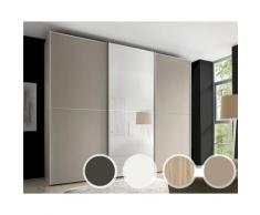 Staud »Sinfonie Plus« Schwebetürenschrank VI 280 cm / 240 cm / Dekor weiß