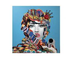 La Casa »Popart Lady Sonnenbrille und Krone« Ölbild handbemalt