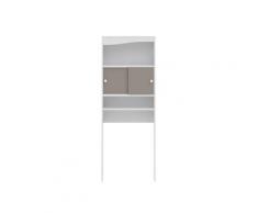 TemaHome »Wave« Badezimmerschrank Taupe