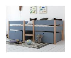 BLN Kids »Alto« Kinderbett weiss, natur