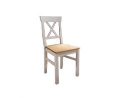 3S Frankenmöbel »Country« Massivholz Holzstuhl weiss