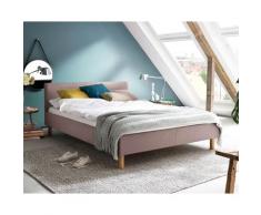 meise.möbel »Lena« Polsterbett altrosa 140x200 cm