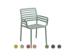 NARDI »Doga« Armlehnstuhl bianco