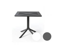 NARDI »ClipX« Garten-Tisch 80x80 cm / tortora