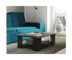 TemaHome »Square« Kaffeetisch Schwarz mit Concrete 67x31x67 cm