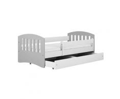 KocotKids »Classic« Bett in weiß/grau – erhältlich in 3 Größen