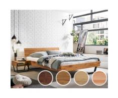 Hasena Pronto Massivholzbett Asti 160x200 cm / Nussbaum, geölt / 20 cm