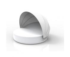 Vondom »ULM« Outdoor Daybed mit neigbarer Rückenlehne inkl. Faltdach – erhältlich in 3 Farben