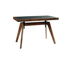 Hasena Oak-Vintage Schreibtisch Sekretär Coset zerlegt / Wildeiche pure, gebürstet, geölt