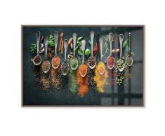 La Casa »Spice spoons« Glasbild 90x60 cm