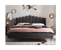 SalesFever »Arielle« Bett 180x200 cm / grau