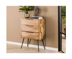 designline »Teca strip« Kommode 3 Schubladen