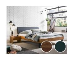 Hasena Pronto »Sondrio« Massivholzbett 90x200 cm / Nussbaum, geölt / 25 cm