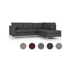 Kragelund »Shea« Ecksofa 2-Sitzer / Kombination 64 / Stoff 249 Grau