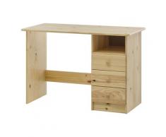 Möbilia »Favio« Schreibtisch aus massivem Kiefernholz