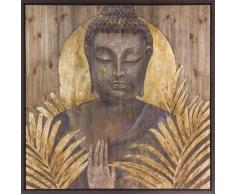 die Faktorei »Buddha« Wandbild auf Holz 120x120 cm