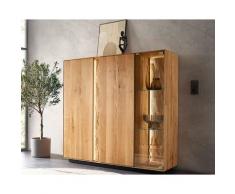Massivholz »Lausanne« Highboard II 137x130x39 cm