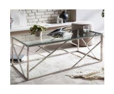 SalesFever »Orion« Couchtisch silber 120x45x60 cm