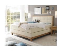 Hasena Boxspringbett Pronto Chalet 160x200 cm / 323 weiss / Agrea-Top