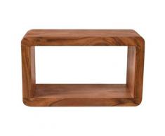 Möbilia »Amy« Wandregal Akazie II 34x20x15 cm