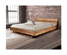 Massivholz »Casanova« Wildeiche Bett 200x200 cm
