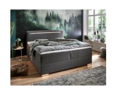 meise.möbel »Cooper II« Boxspringbett inkl. Bettkasten 140x200 cm / FARO grau Nr. 04